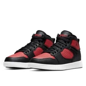 Jordan Access Bred Black Gym Red White Mid-Top Shoes  Men’s Sneakers